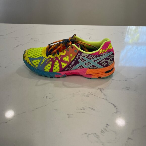 Asics Gel-Noosa Tri 9 Women’s Size 8.5 Multicolor T458N Triathlon Running Shoes - Picture 4 of 10